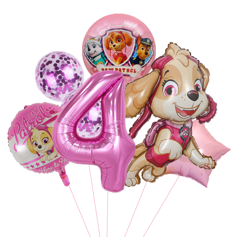 Pet Supplies Direct - 7pcs Cartoon Paw Patrol Theme Puppy