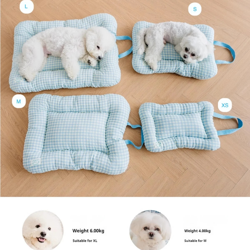 Cute Plaid Dog Cat Cushion  Ch – обзор и цена Calming Dog Bed