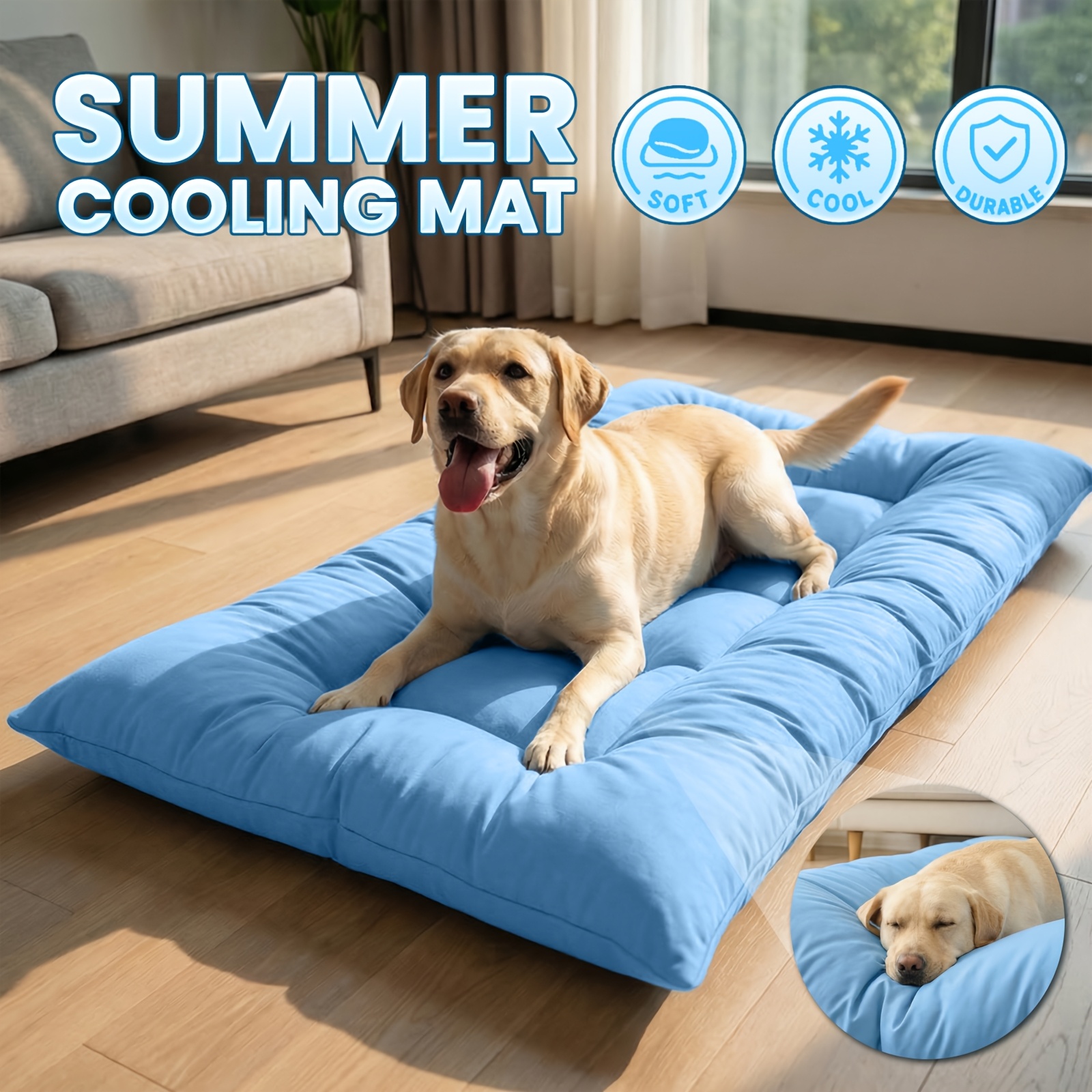 Extra-Large Summer Cooling Mat – обзор и цена Calming Dog Bed