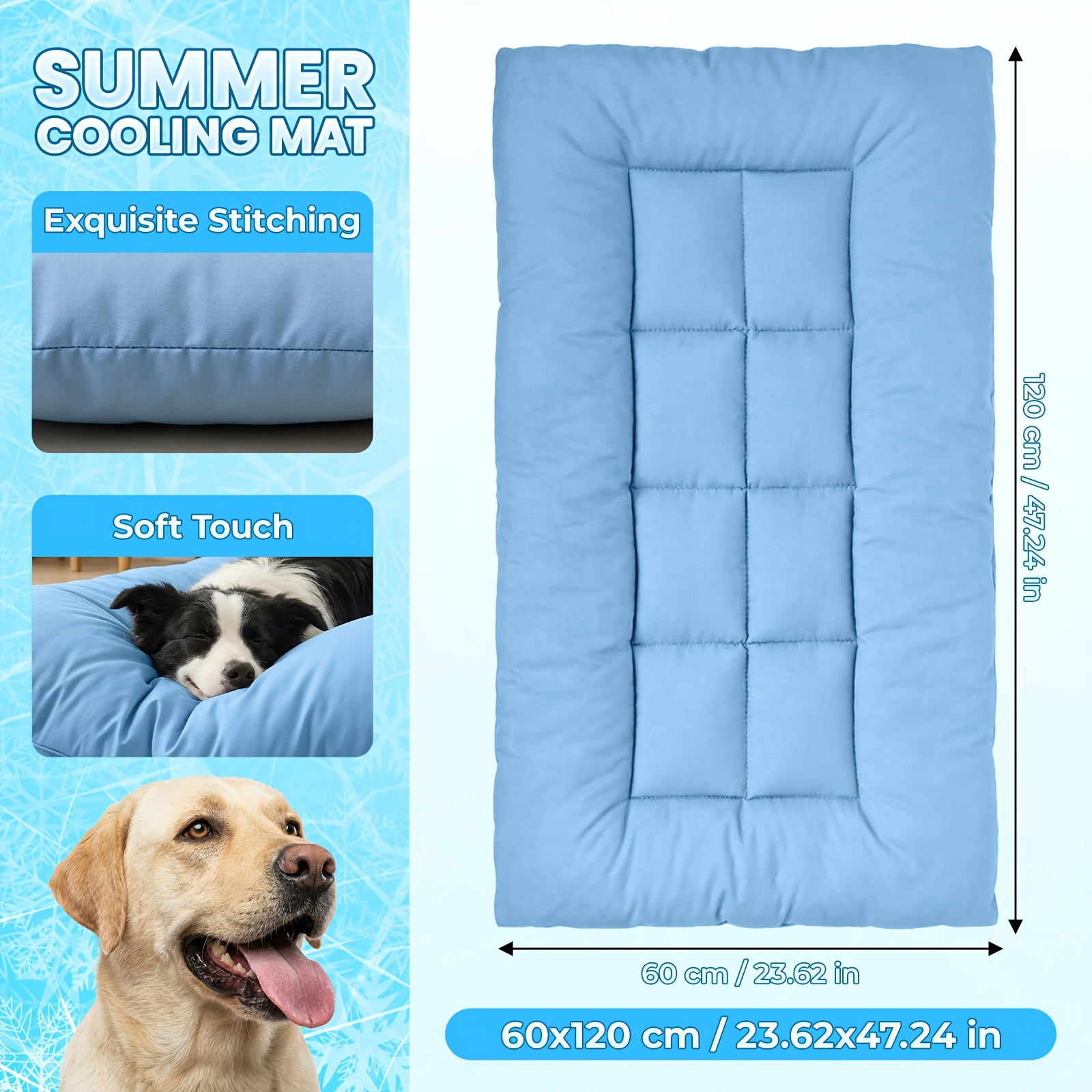 Extra-Large Summer Cooling Mat – обзор и цена Calming Dog Bed