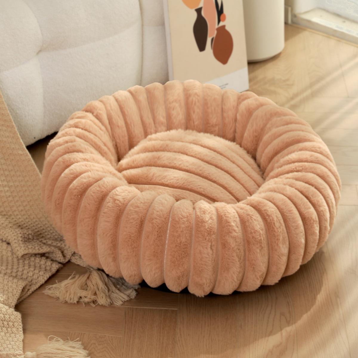 40-80cm Fluffy Pets Dogs Beds  – обзор и цена Calming Dog Bed