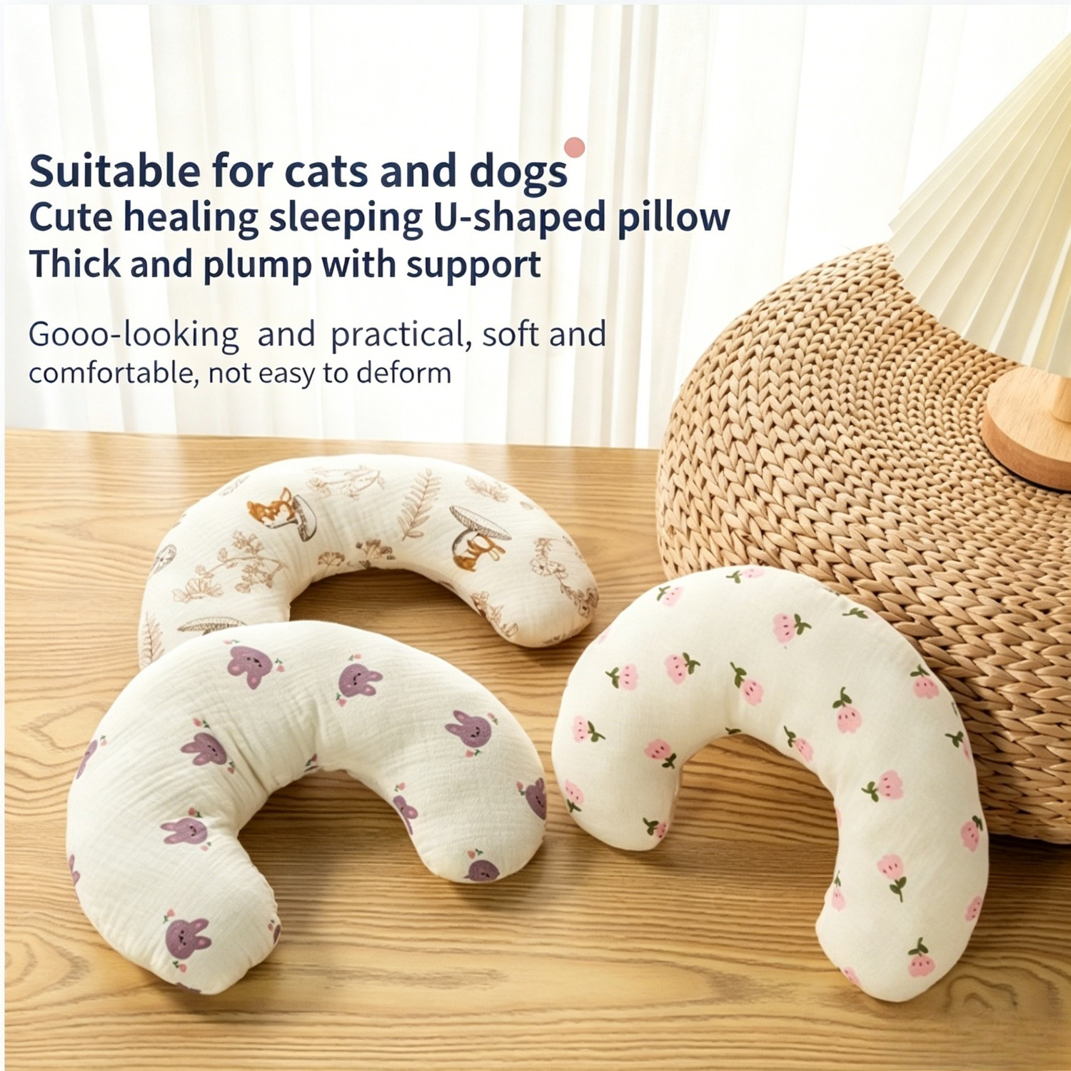Pet Pillow Cat Pillow Washable – обзор и цена Calming Dog Bed