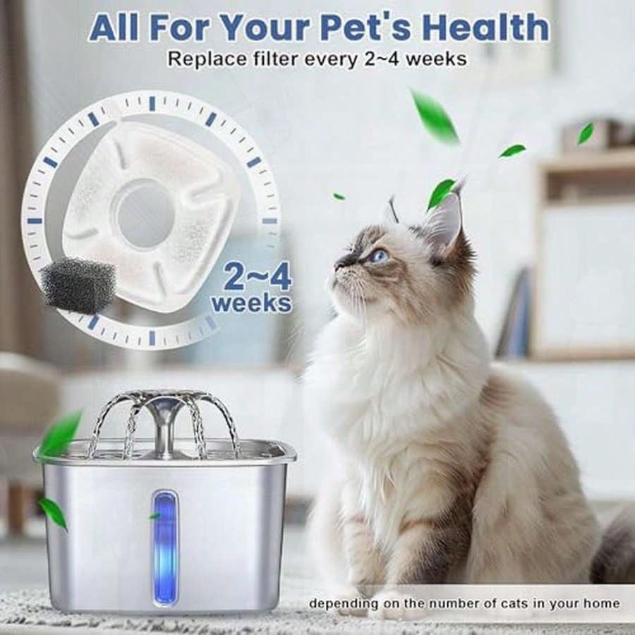 16 Pack Cat Water Fountain Rep – обзор и цена Cat Water Fountain Filter