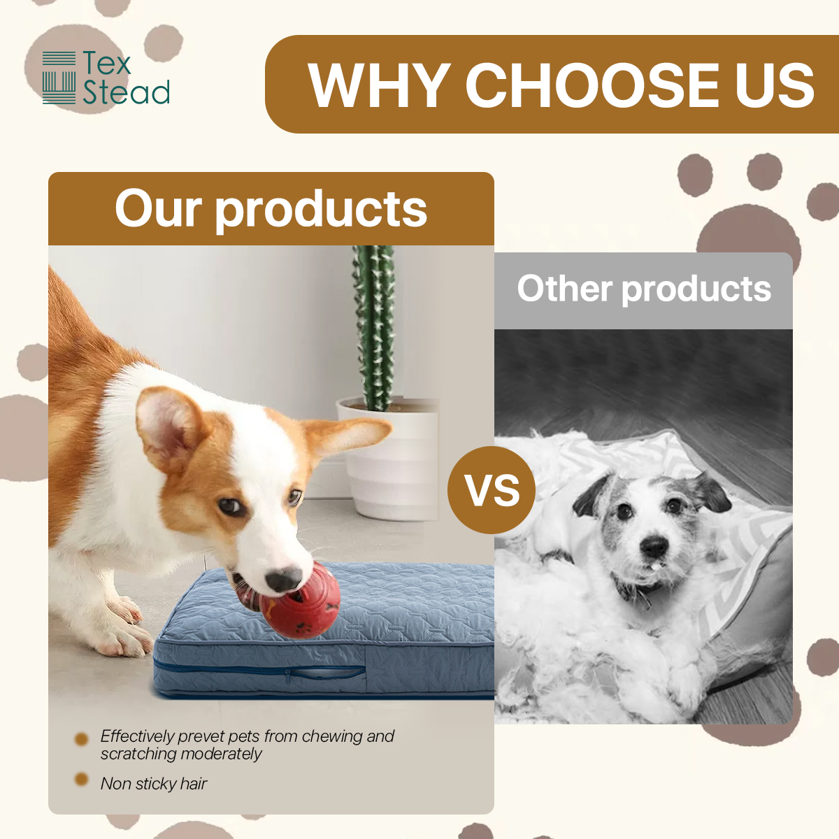 1Pc Orthopedic Dog Beds Cover  – обзор и цена Calming Dog Bed