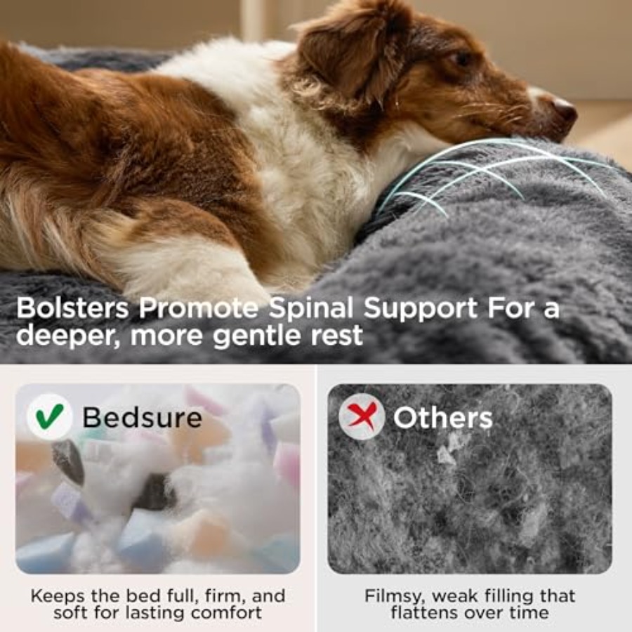 SupportMax™ Calming Dog Bed Me – обзор и цена Calming Dog Bed