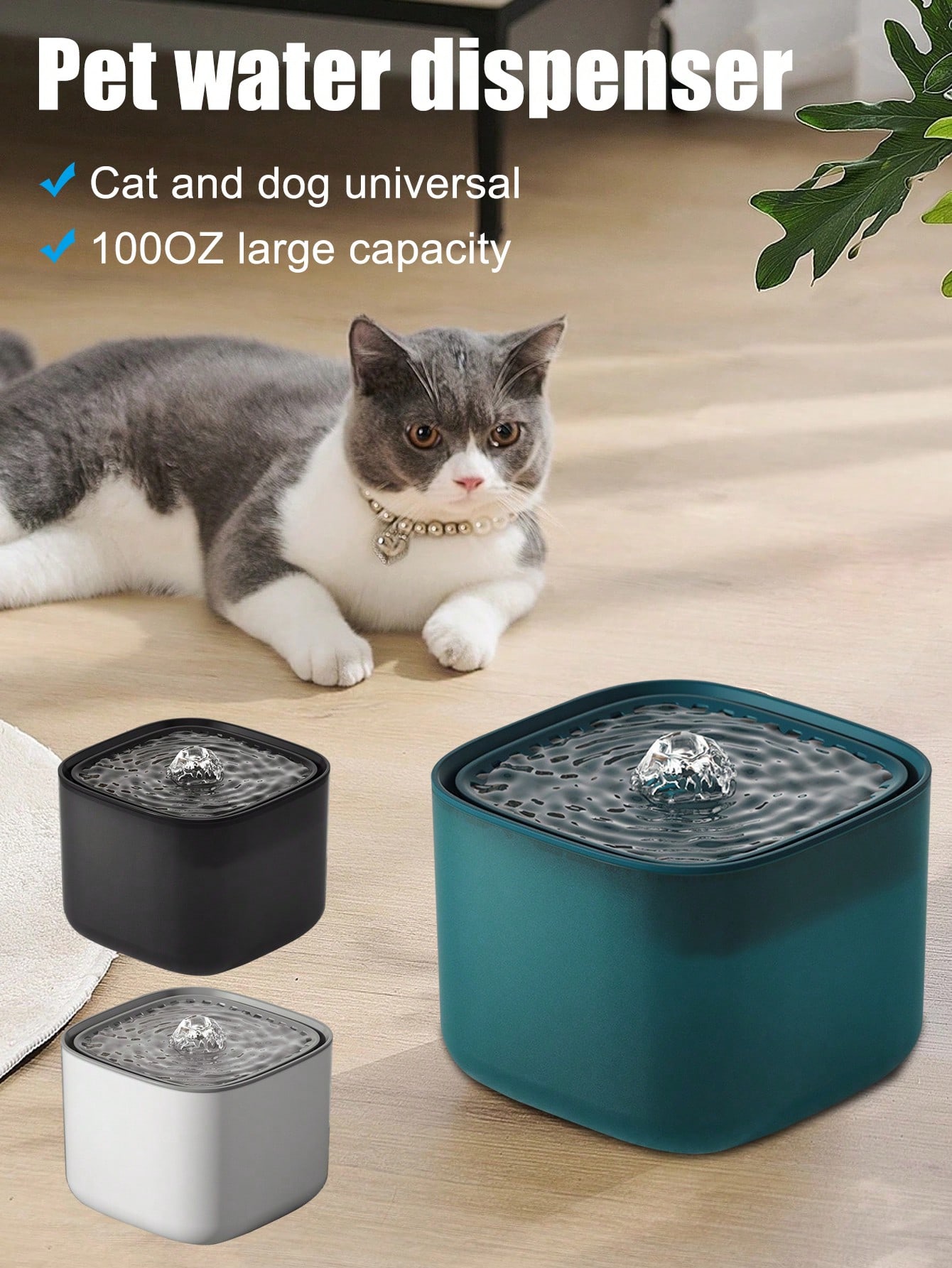 New Automatic Cat Water Founta – обзор и цена Cat Water Fountain Filter