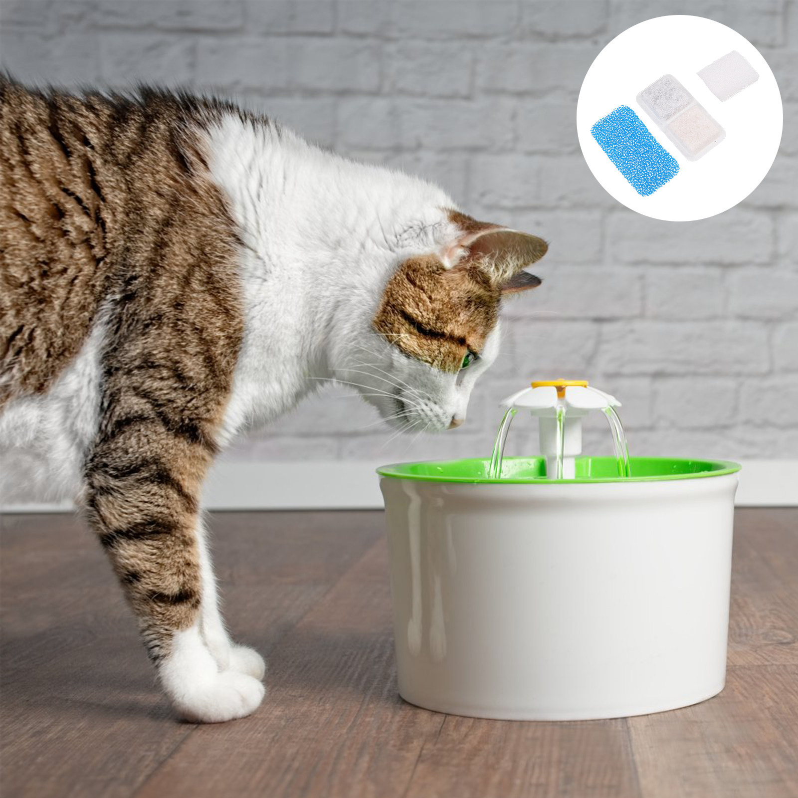 24Pcs Replacement Cat Fountain – обзор и цена Cat Water Fountain Filter