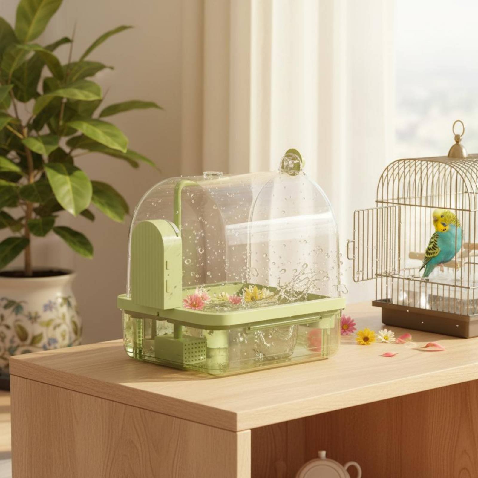 Automatic Bird Bath Wireless S – обзор и цена Pet Supplies Us