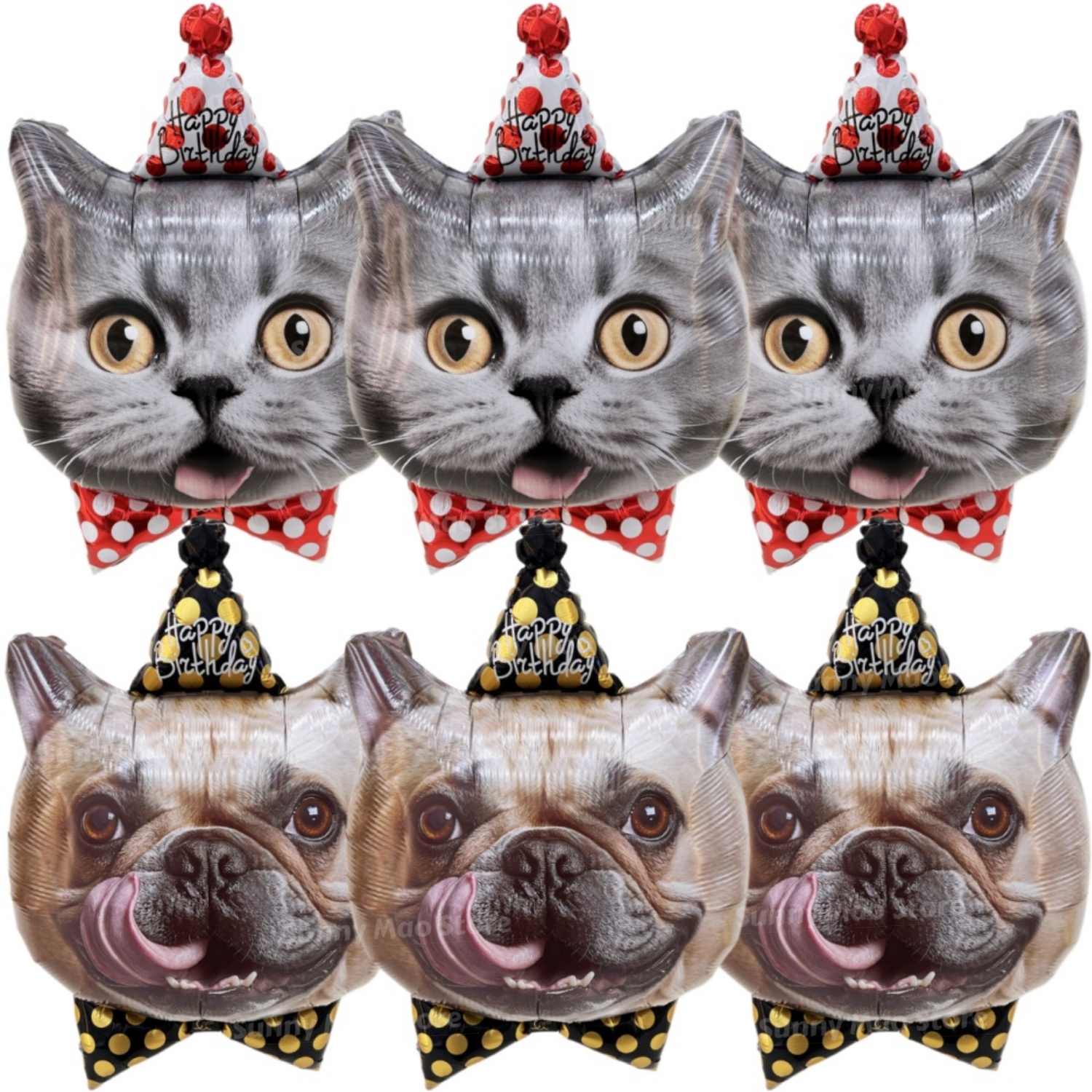 1/6Pcs Dog Birthday Balloons C – обзор и цена Pet Supplies Outlet