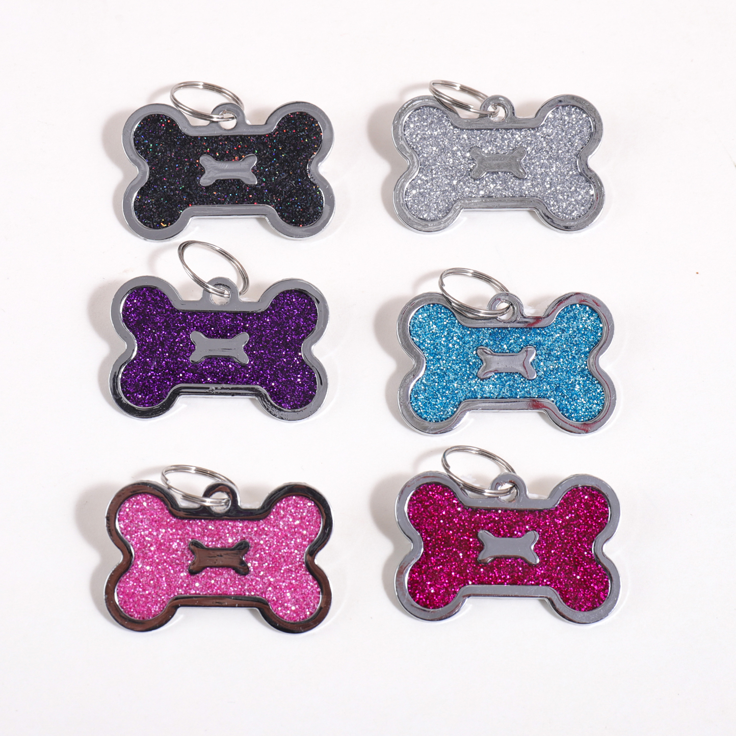 Glitter Custom Text Dog Tags C – обзор и цена Pet Supplies Us