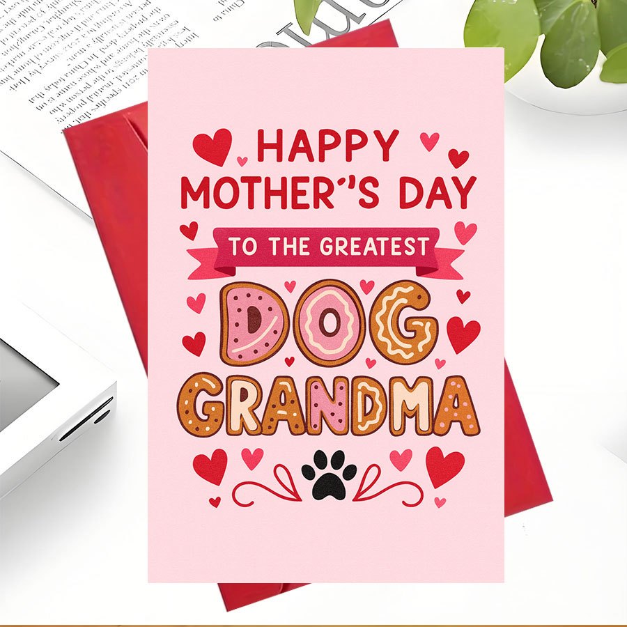 1Pcs Mother's Day Greeting Car – обзор и цена Pet Supplies Gift Card
