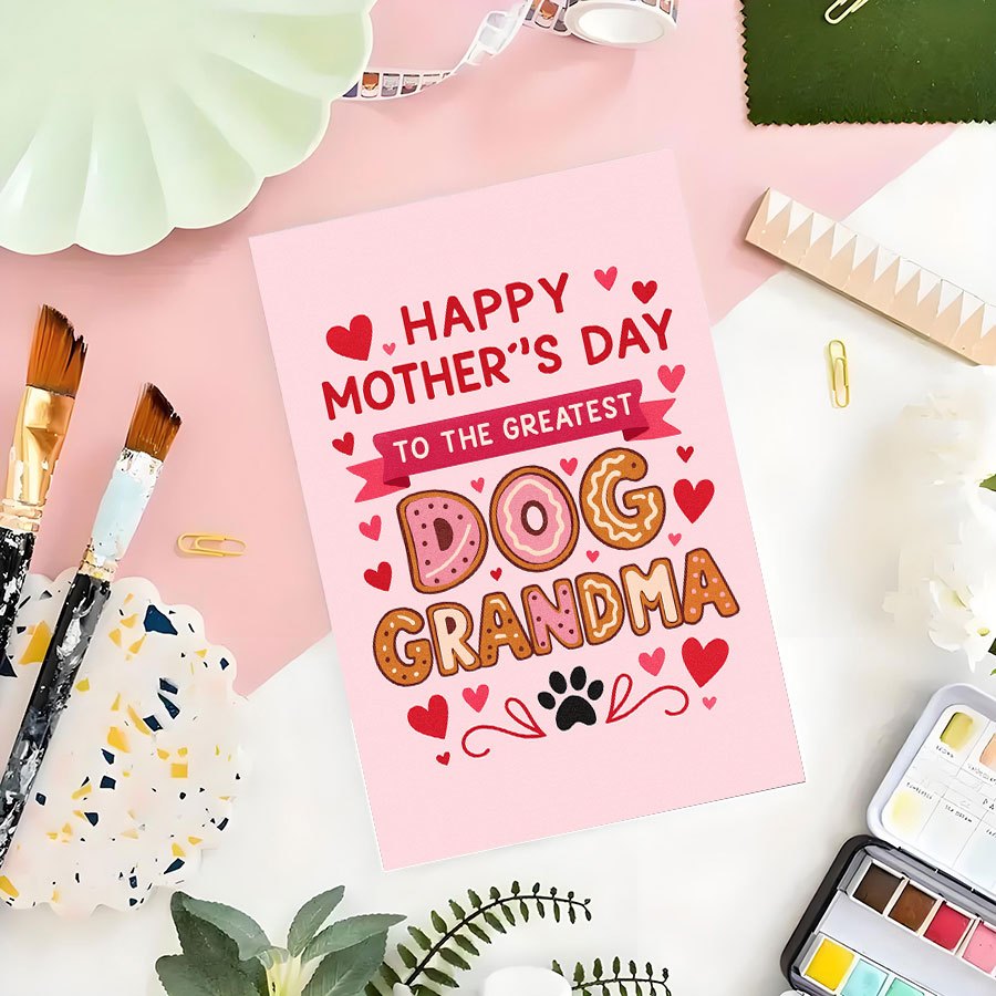 1Pcs Mother's Day Greeting Car – обзор и цена Pet Supplies Gift Card