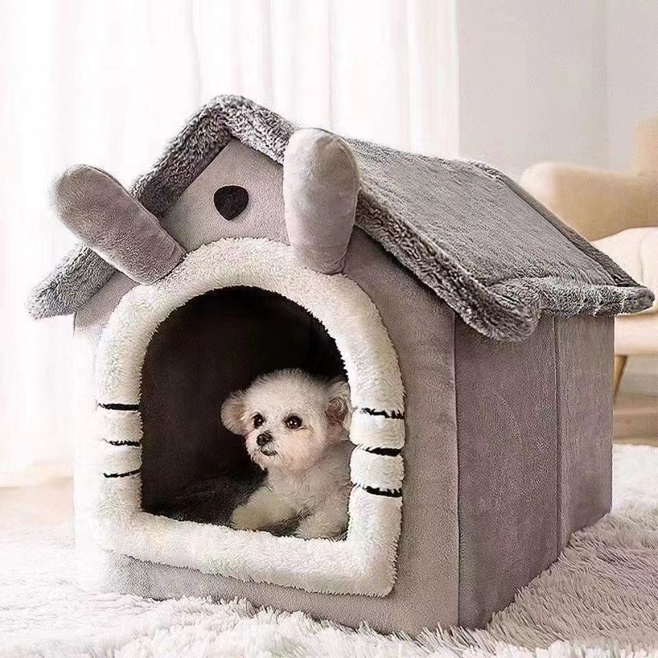 All Season Dog House Style Bed – обзор и цена Calming Dog Bed