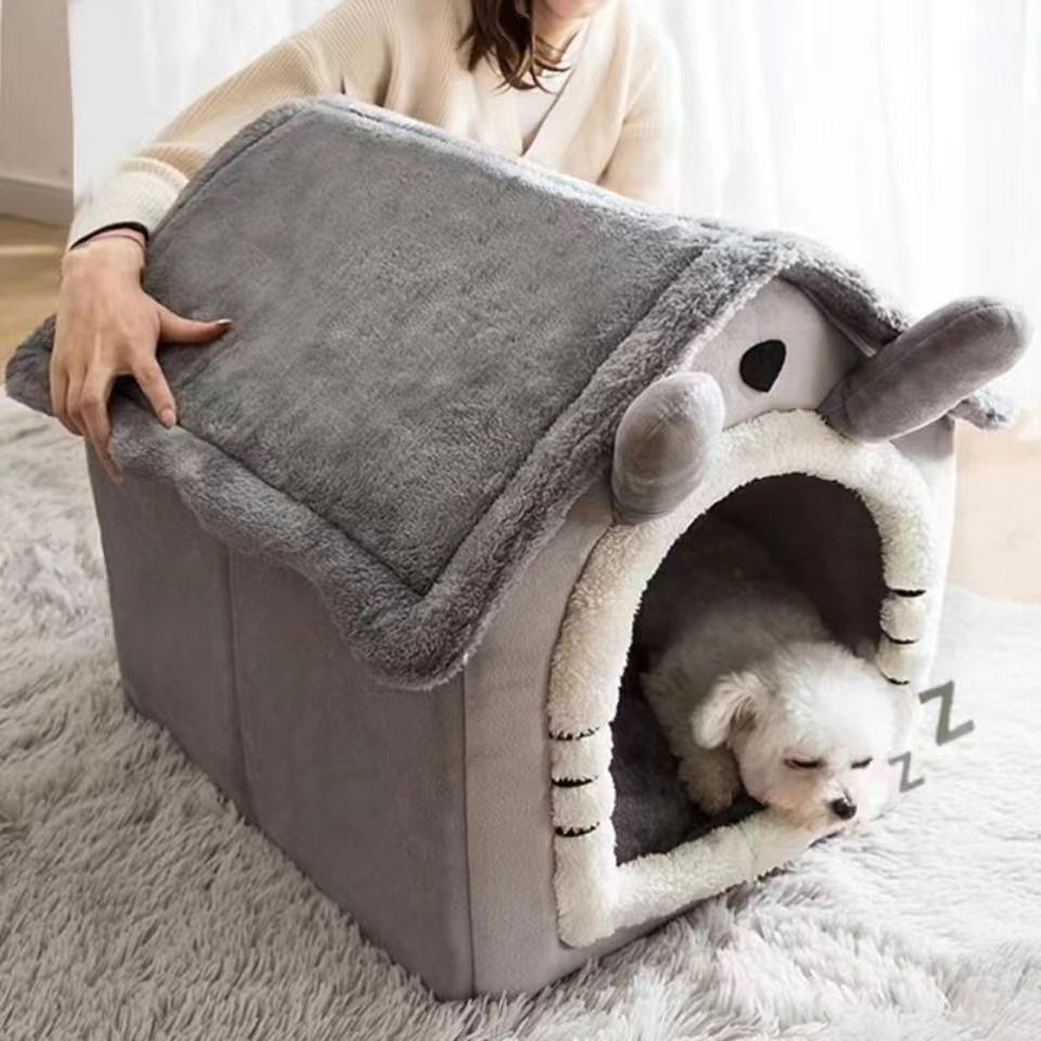 All Season Dog House Style Bed – обзор и цена Calming Dog Bed