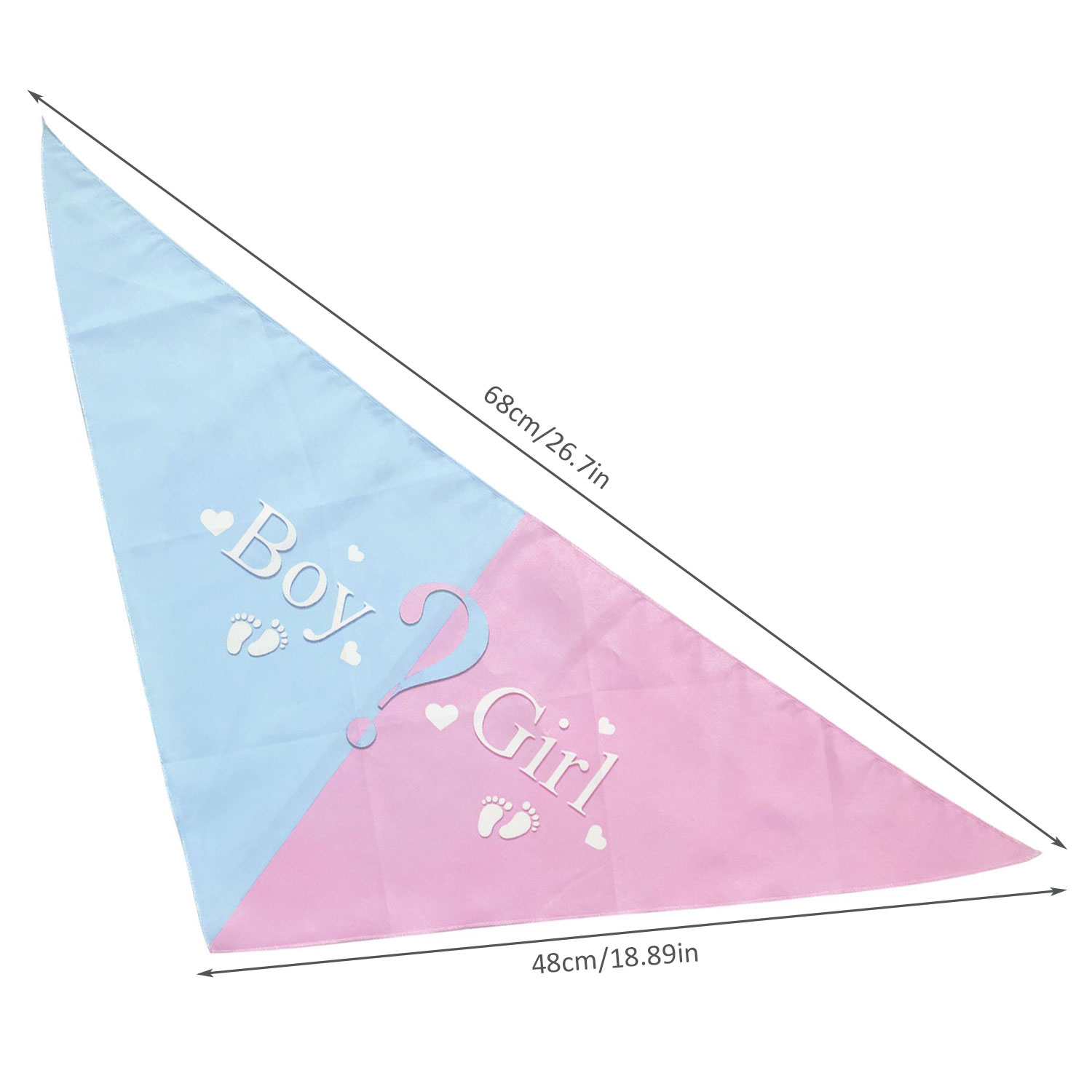 Gender Reveal Pet Bandana - Pi – обзор и цена Pet Supplies Outlet