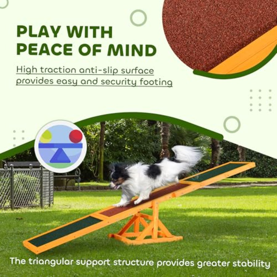 Wooden Dog Agility Seesaw for  – обзор и цена Pet X Supplies & Tack Howell Photos