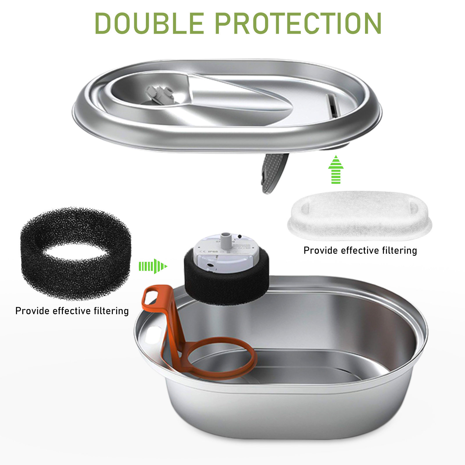 1Set Pet Fountain Filter Repla – обзор и цена Cat Water Fountain Filter