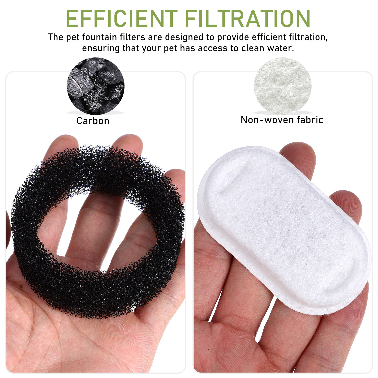 1Set Pet Fountain Filter Repla – обзор и цена Cat Water Fountain Filter
