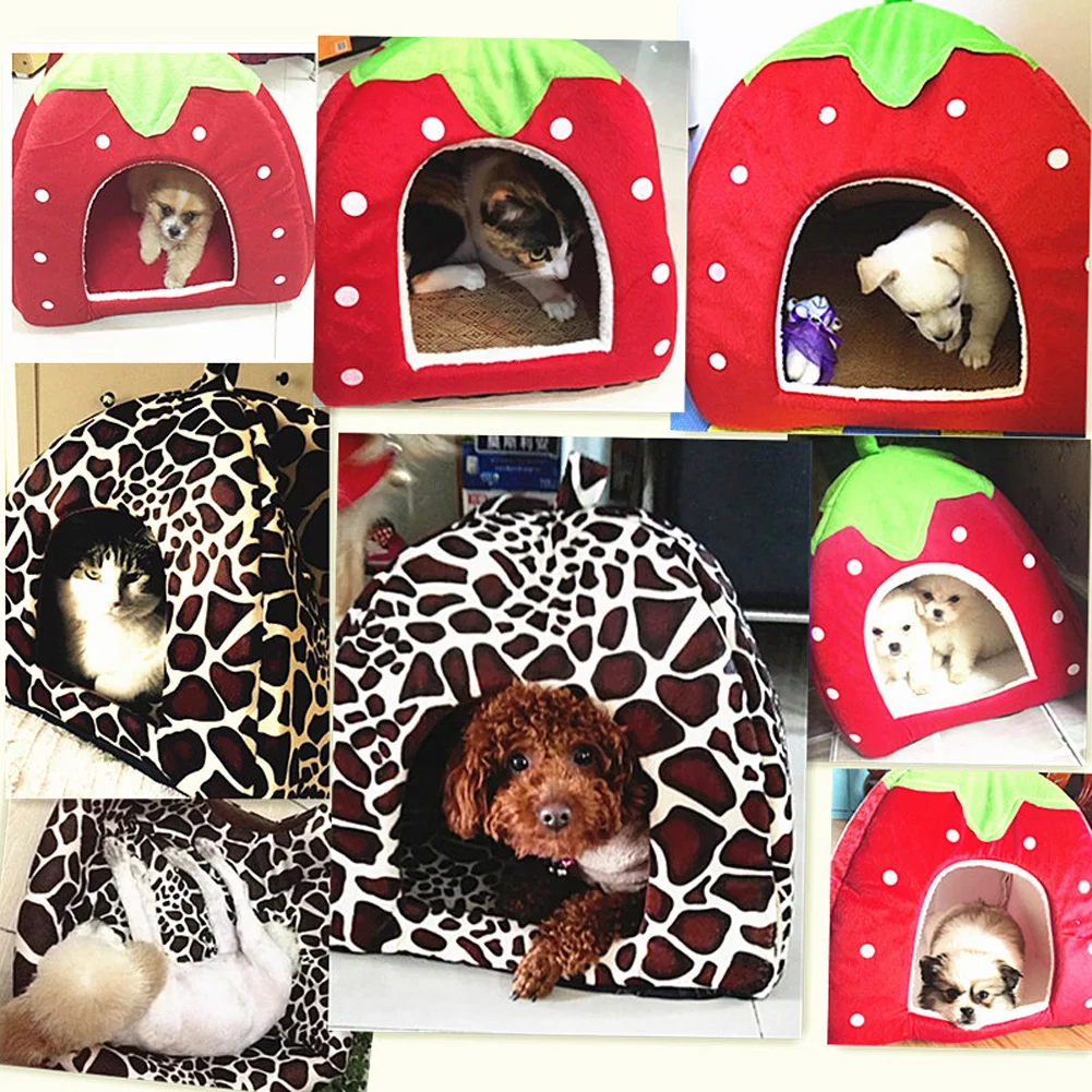 Cute Strawberry Pet Dog Cat Ho – обзор и цена Calming Dog Bed