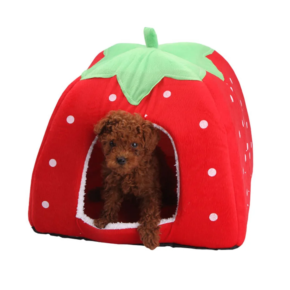 Cute Strawberry Pet Dog Cat Ho – обзор и цена Calming Dog Bed