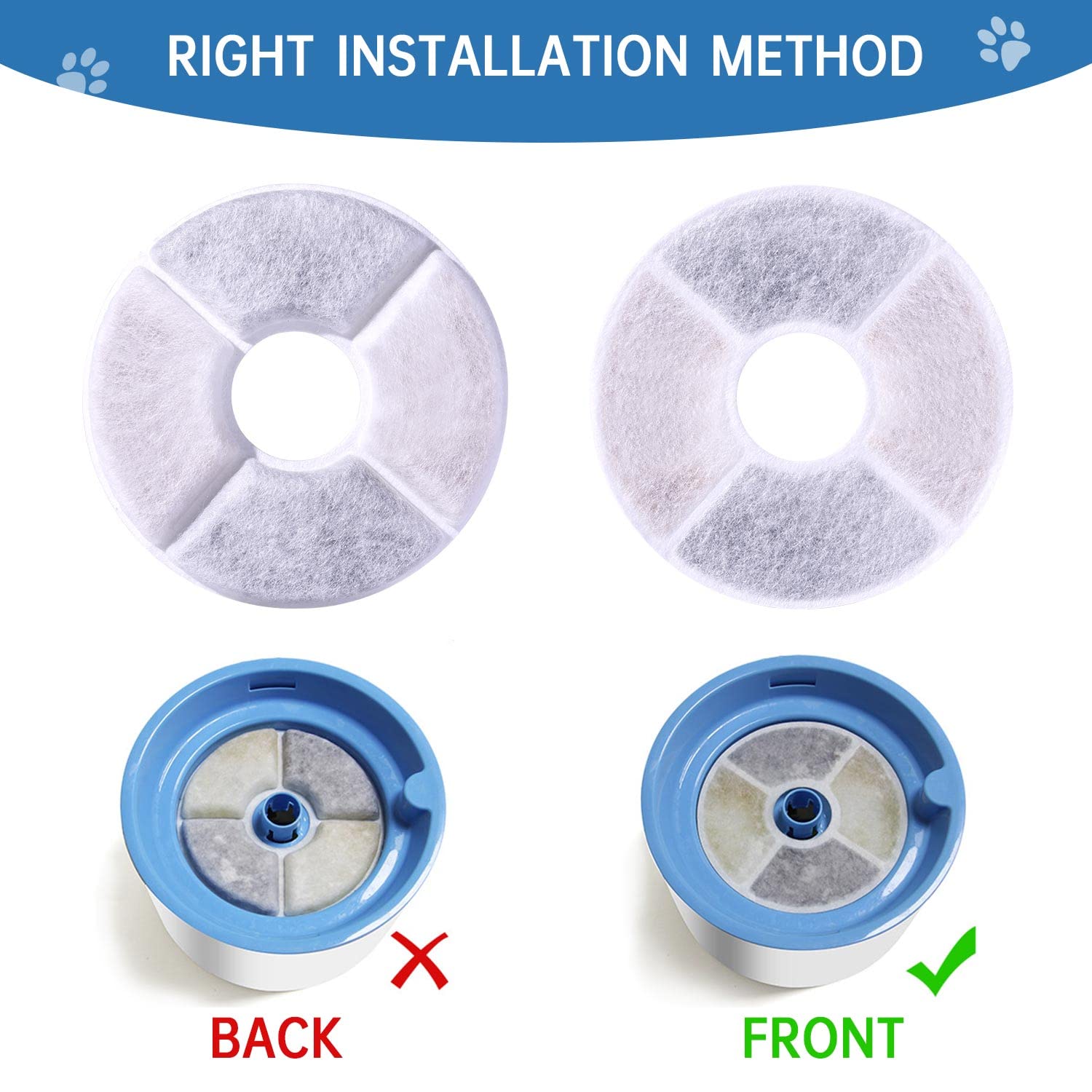 Pet Water Drinking Fountain Fi – обзор и цена Cat Water Fountain Filter