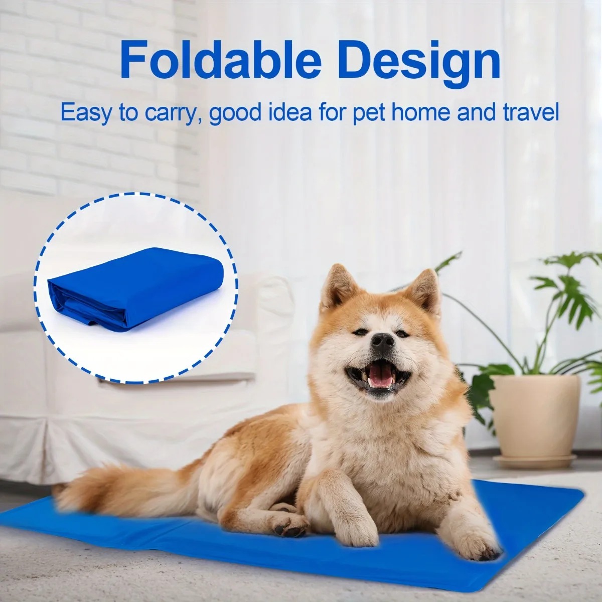 Summer Gel Pet Cooling Bed Mat – обзор и цена Calming Dog Bed