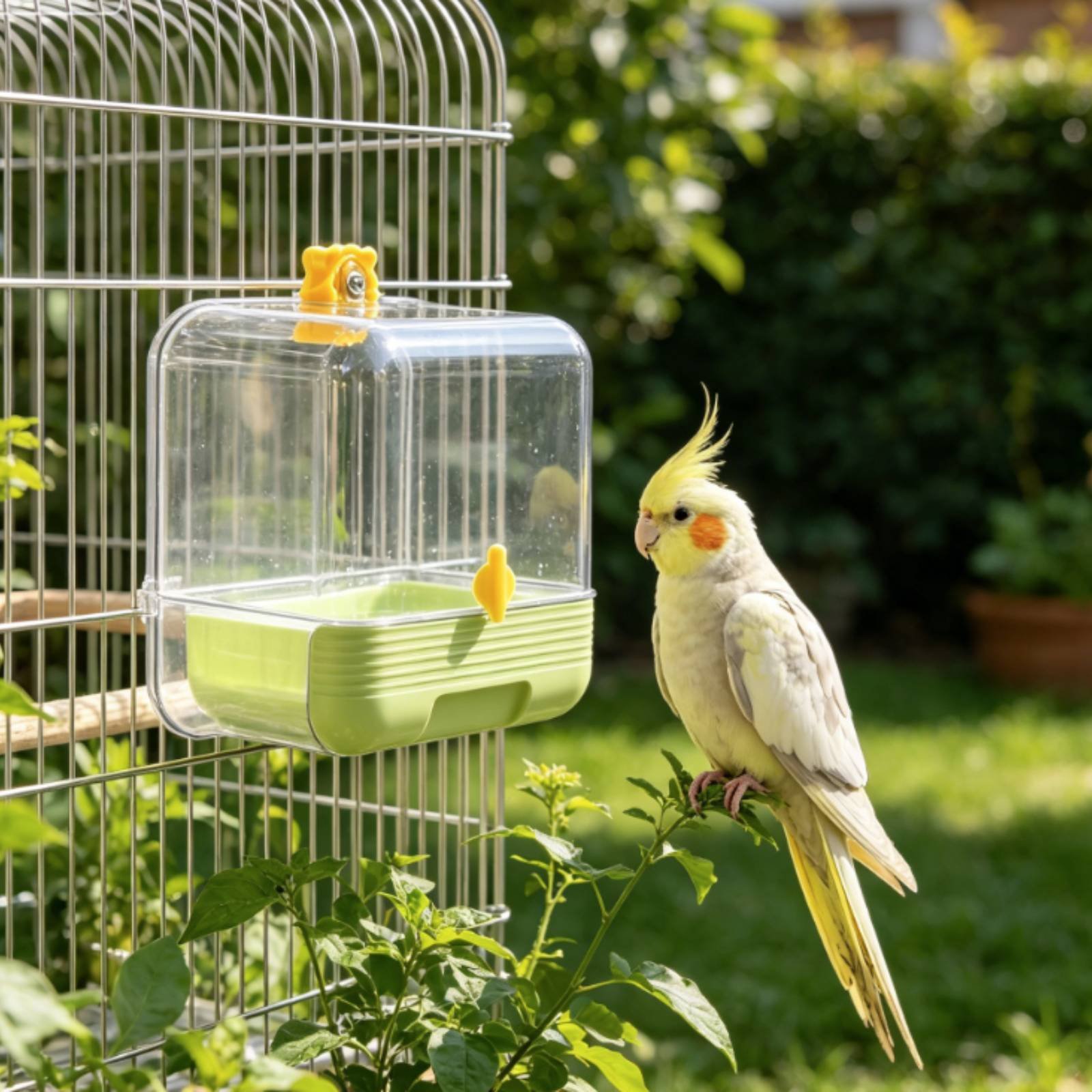 Parrot Bathing Tub Multi Funct – обзор и цена Pet Supplies Us