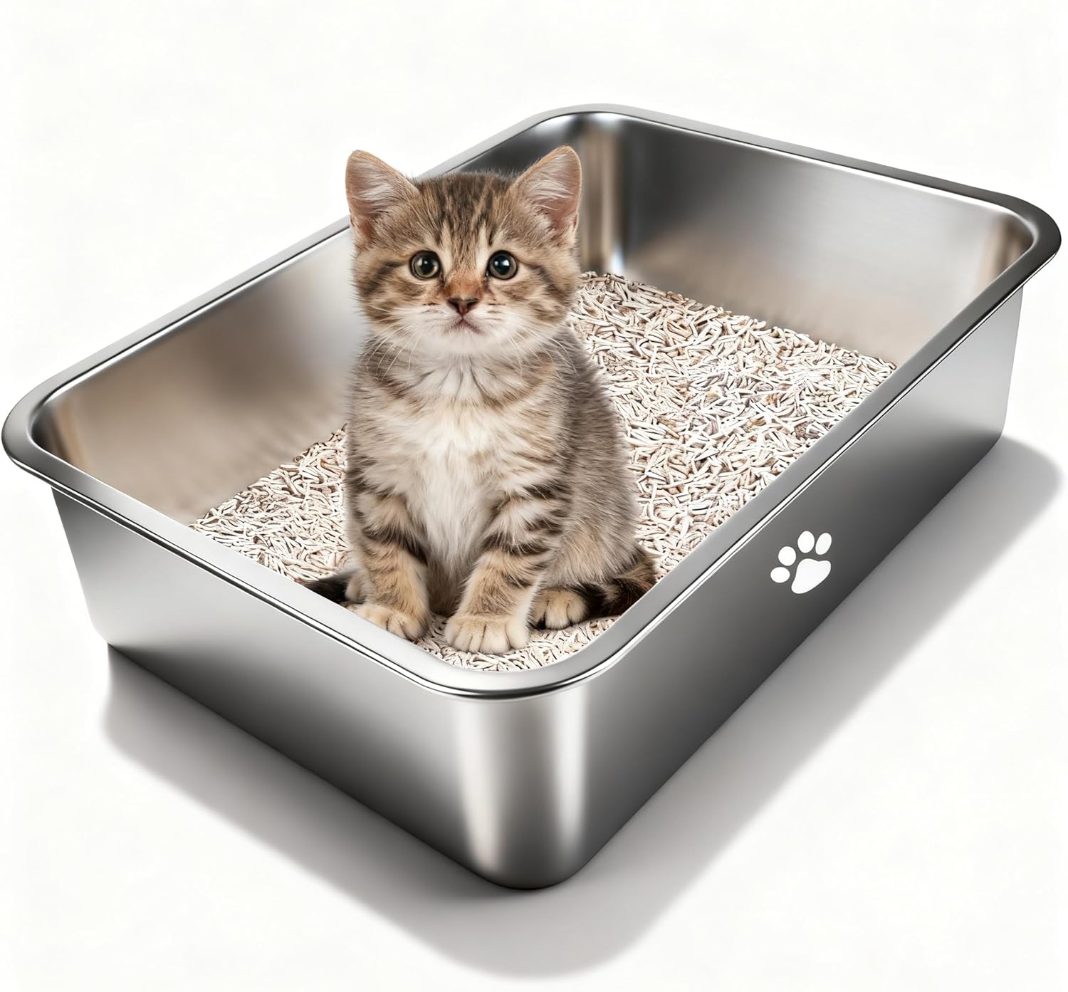 Stainless Steel Cat Litter Box – обзор и цена Pet X Supplies & Tack Howell Photos