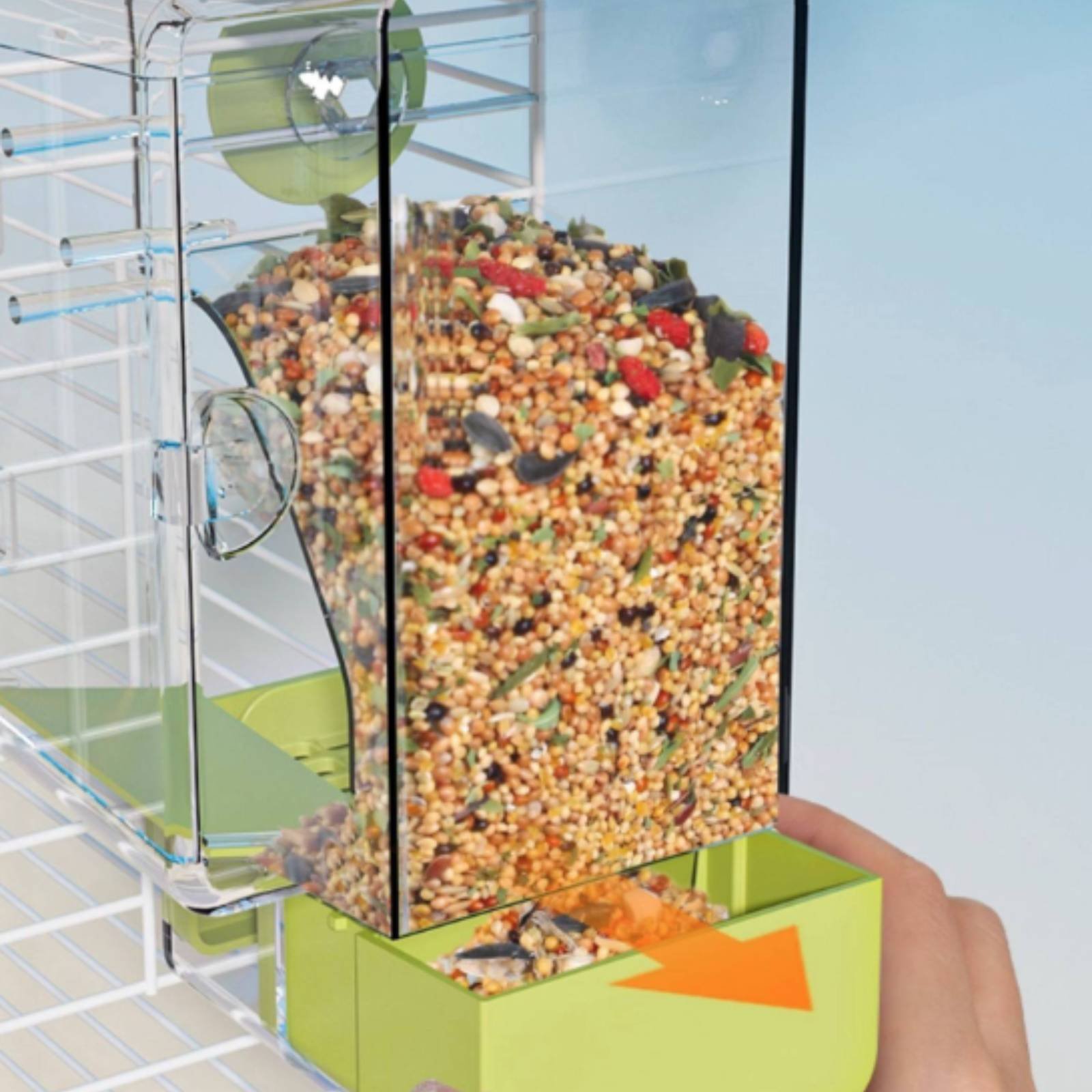 Seed Separating Feeder Splash- – обзор и цена Pet Supplies Us