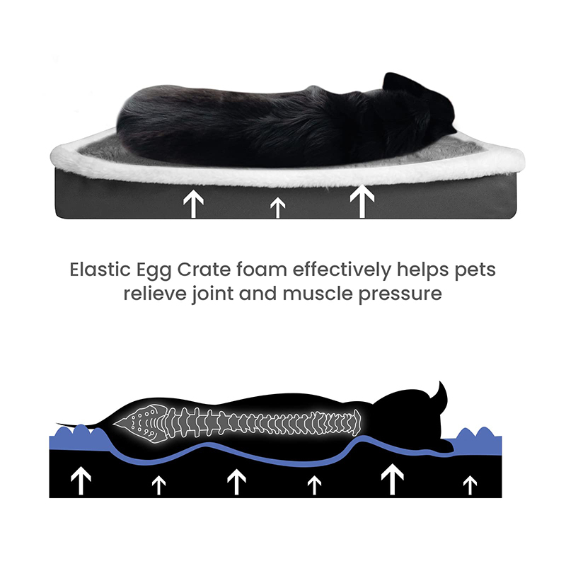 Benepaw Soft Orthopedic Dog Be – обзор и цена Calming Dog Bed