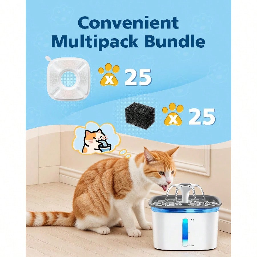 Cat Water Fountain Filters For – обзор и цена Cat Water Fountain Filter